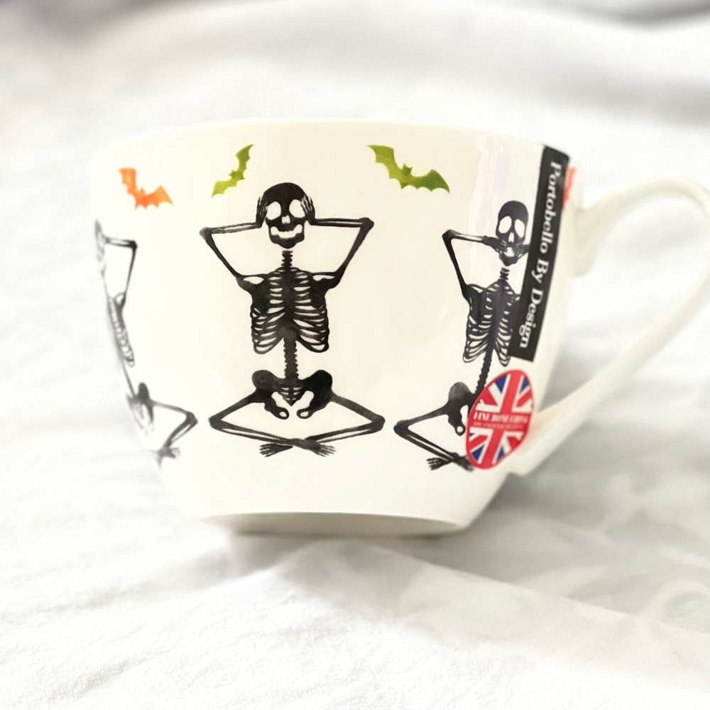 NWT, Portobello, Halloween, See No Evil, Hear No Evil, Speak No Evil Coffee Mug. - Picture 9 of 13